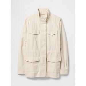 Gap Factory Canvas Utility Jacket - S - Tan Chino